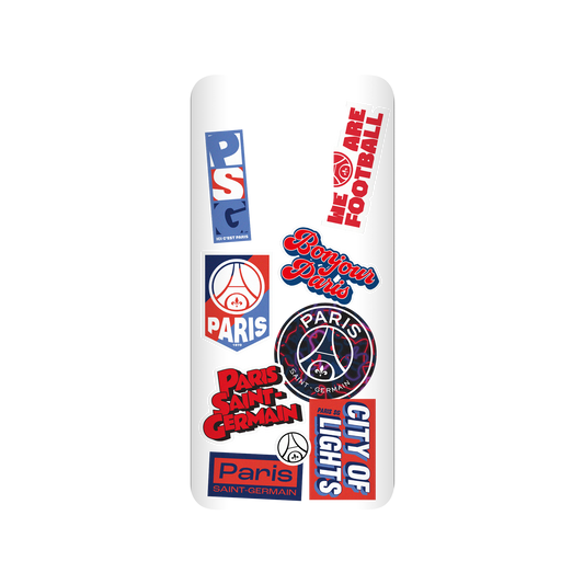 RhinoShield X PSG SolidSuit Redmi Note 9 (4G Global) Case - Paris Saint-Germain - Stickers