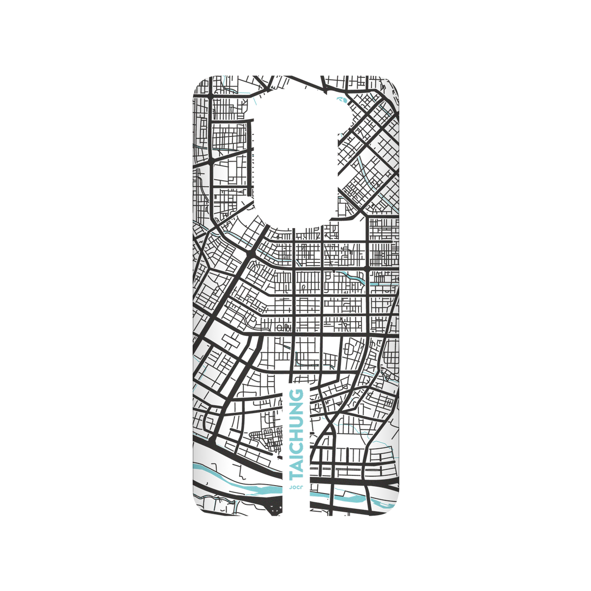紅米 Note 9 (4G Global) 犀牛盾SolidSuit聯名設計款防摔背蓋手機殼 JOCR - Taichung (Black Logo)