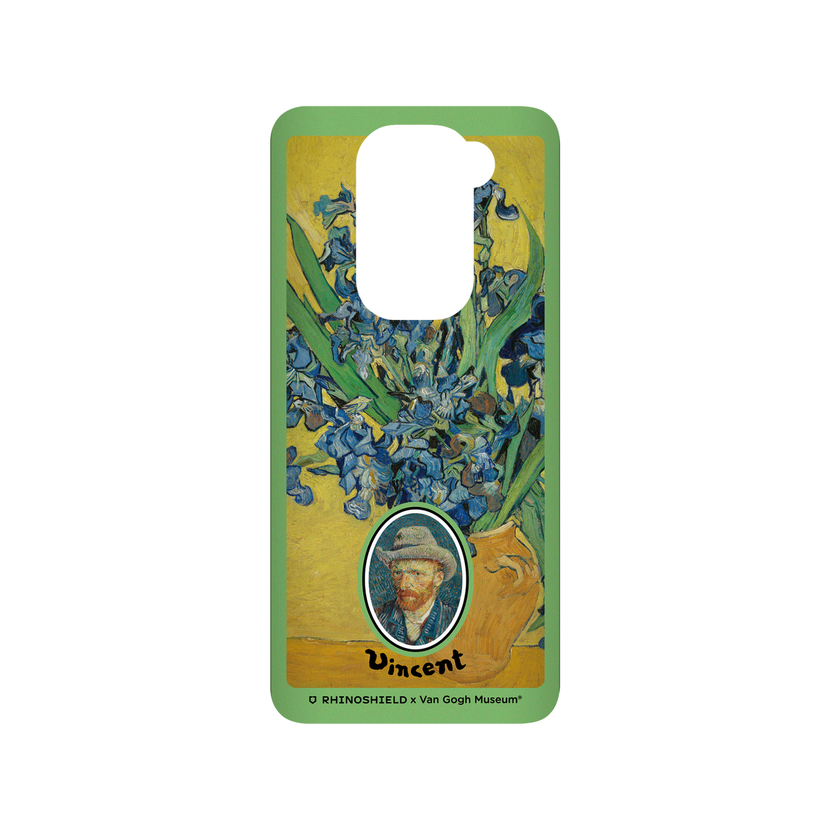 RhinoShield X Van Gogh Museum SolidSuit Redmi Note 9 (4G Global) Case - Irises - Frame