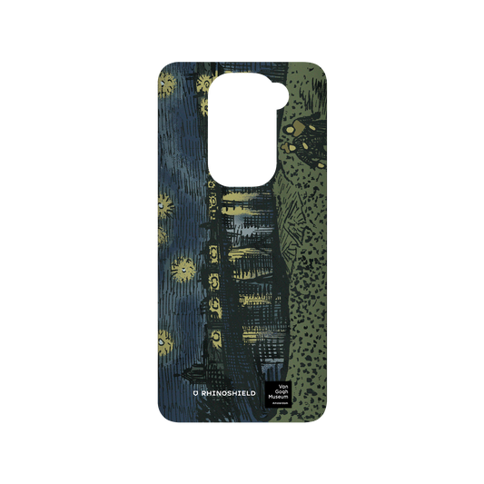 RHINOSHIELD X Van Gogh Museum  SolidSuit Redmi Note 9 (4G Global) Case - Sketch of Starry Night Over the Rhône - Recolored by RHINOSHIELD