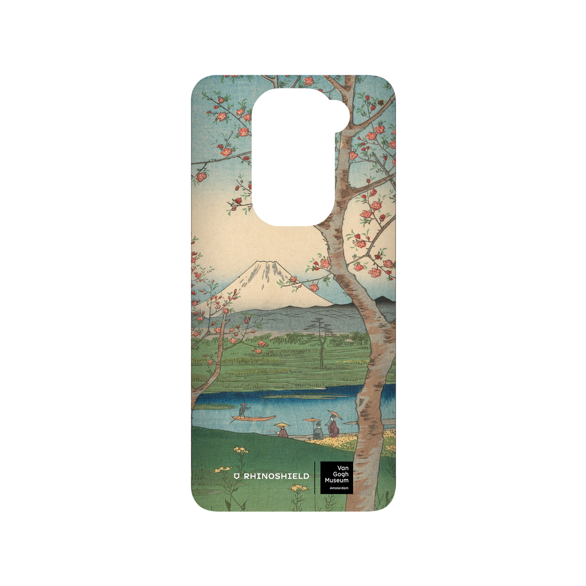 RHINOSHIELD X Van Gogh Museum  SolidSuit Redmi Note 9 (4G Global) Case - View of Mount Fuji from Koshigaya - Utagawa Hiroshige