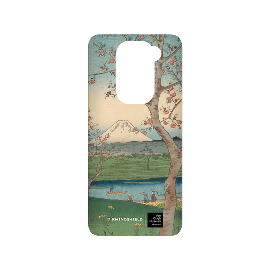RHINOSHIELD X Van Gogh Museum  SolidSuit Redmi Note 9 (4G Global) Case - View of Mount Fuji from Koshigaya - Utagawa Hiroshige