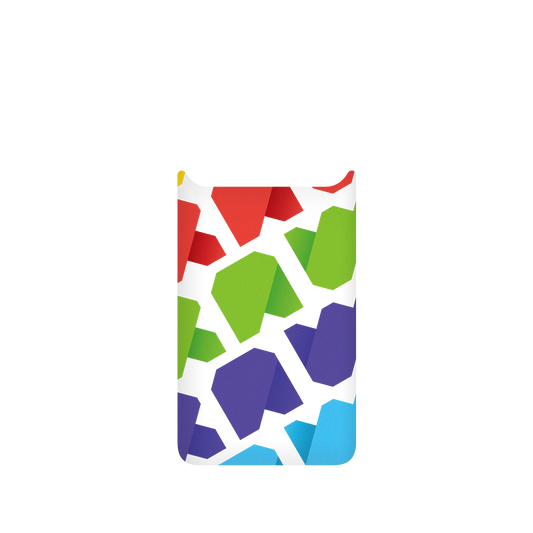 RhinoShield X JOCR SolidSuit Xiaomi Mi 11 Ultra Case - Raw Rainbow Pattern Big