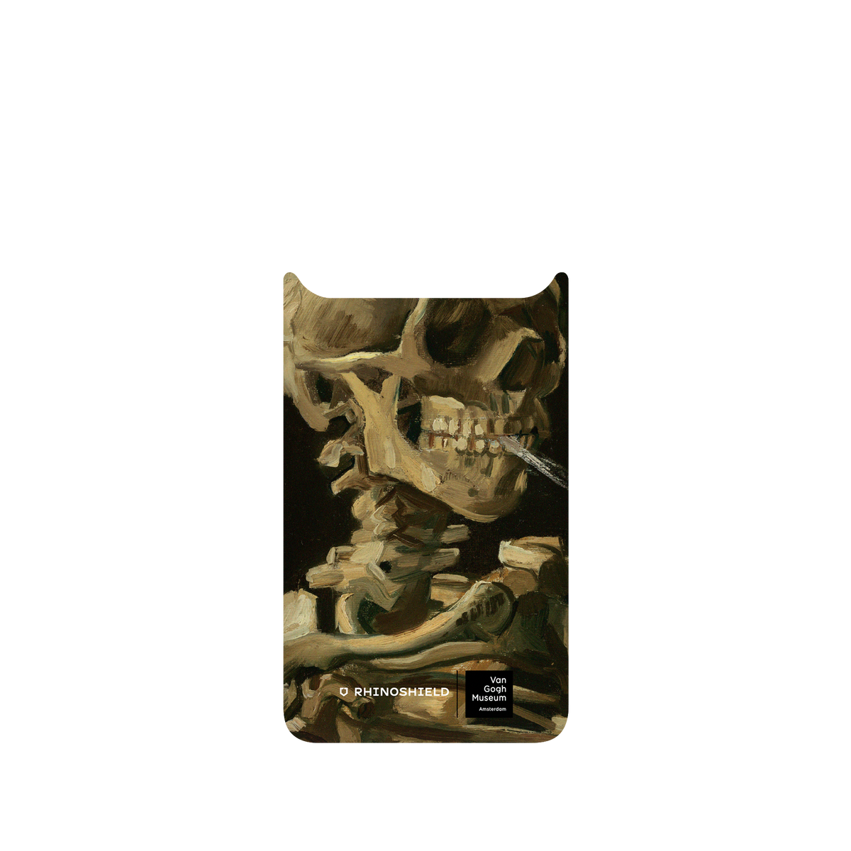 RhinoShield X Van Gogh Museum SolidSuit Xiaomi Mi 11 Ultra Case - Head of a Skeleton with a Burning Cigarette