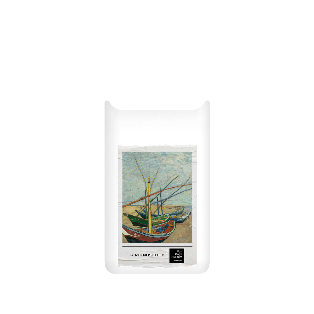 RHINOSHIELD X Van Gogh Museum  SolidSuit Xiaomi Mi 11 Ultra Case - Fishing Boats on the Beach - Ticket