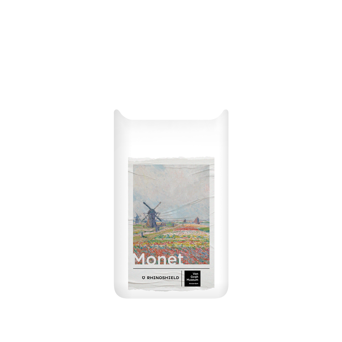 RHINOSHIELD X Van Gogh Museum  SolidSuit Xiaomi Mi 11 Ultra Case - Tulip Fields and Windmills - Claude Monet