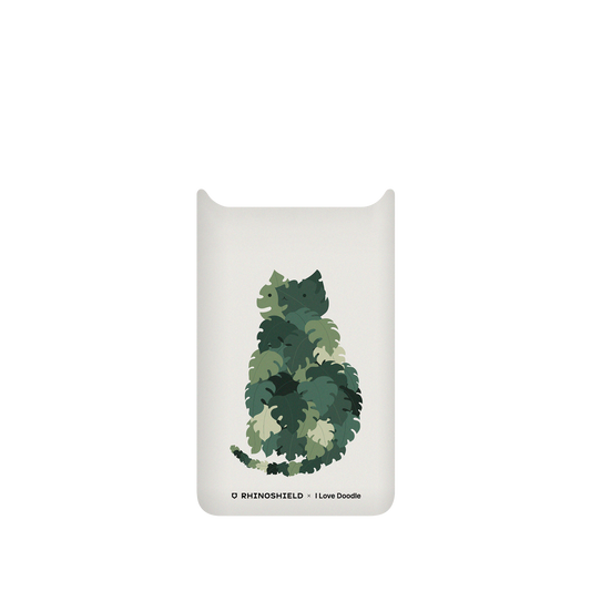RhinoShield X I Love Doodle SolidSuit Xiaomi Mi 11 Ultra Case - Cat and Plant - Meowstera