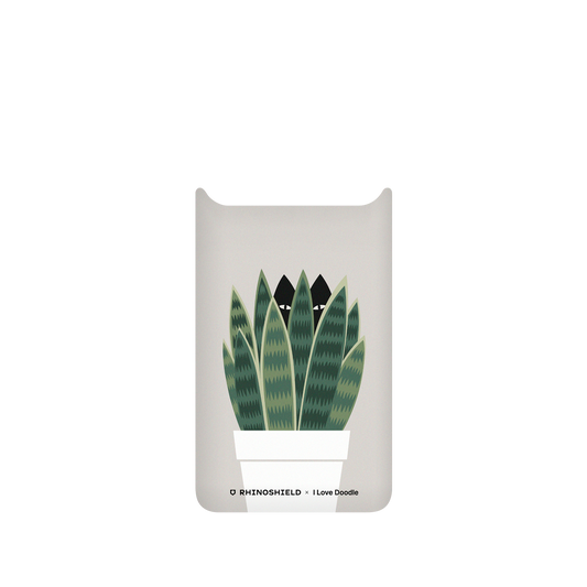 RhinoShield X I Love Doodle SolidSuit Xiaomi Mi 11 Ultra Case - Cat and Plant - Sneak Plant