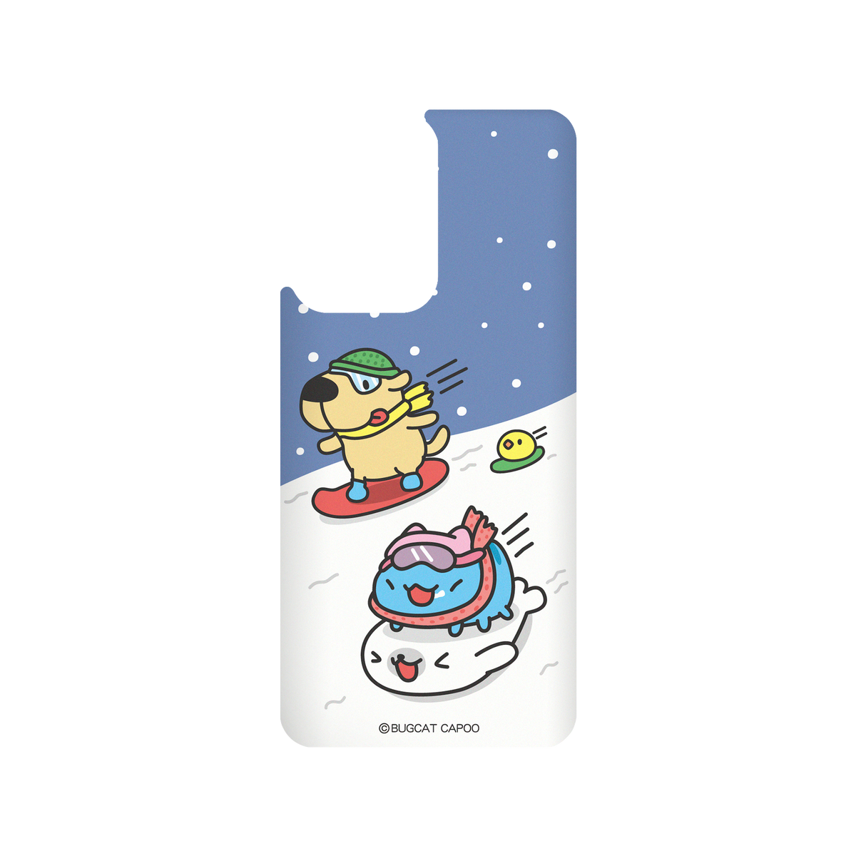 RhinoShield X BUGCAT CAPOO SolidSuit Xiaomi 11T Pro Case - Fun of Skiing