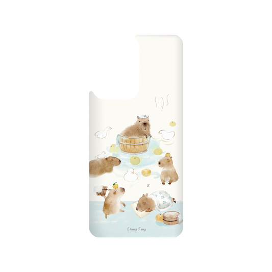 RHINOSHIELD X Liang Feng SolidSuit Xiaomi 11T Case - capybaras
