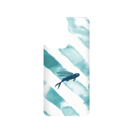RhinoShield X WasangShow SolidSuit Xiaomi 11T Case - Ocean WAWA - Flying Fish in Waves