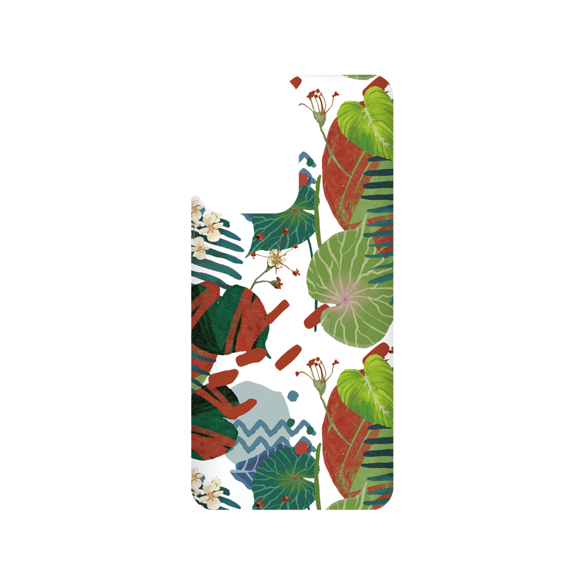 RHINOSHIELD X WasangShow SolidSuit Xiaomi 11T Case - Tropical Leaves