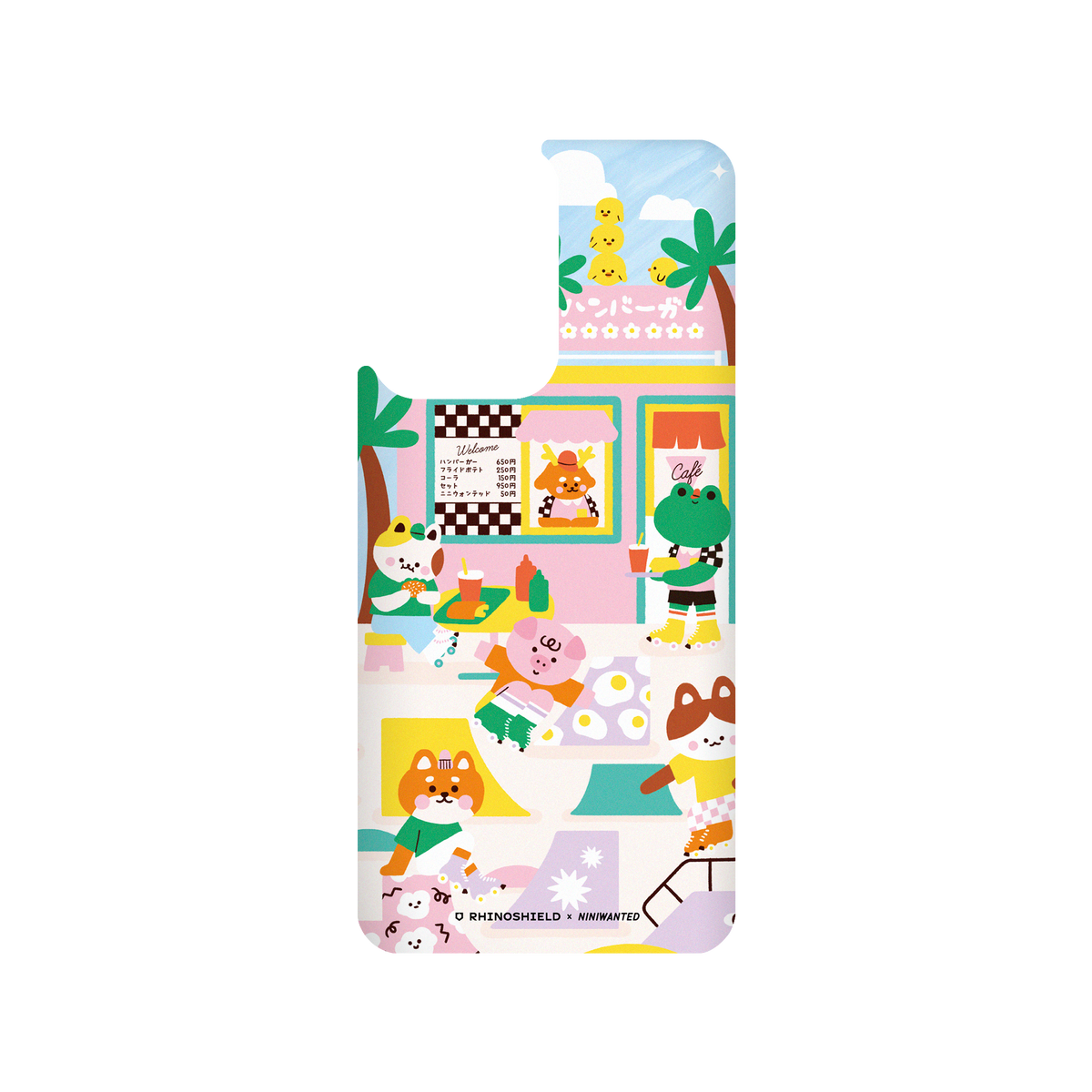RHINOSHIELD X NINIWANTED SolidSuit Xiaomi 11T Case - Skatepark