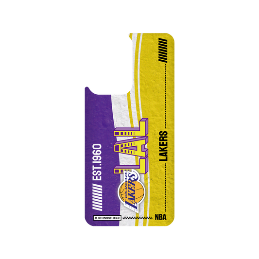 Xiaomi 11T 犀牛盾SolidSuit聯名設計款防摔背蓋手機殼 NBA - 復古球員卡-洛杉磯湖人 L.A. Lakers - Vintage Card