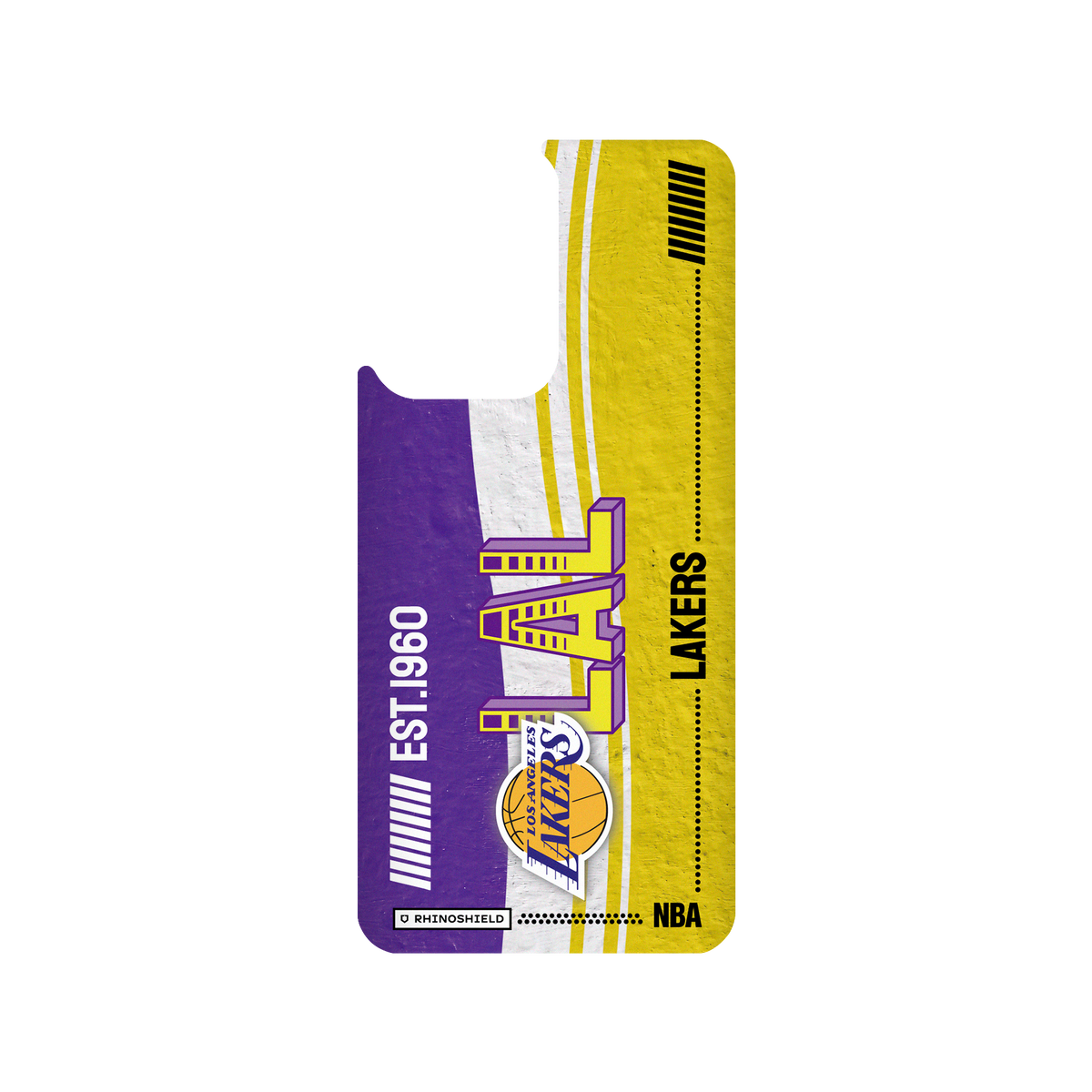 Xiaomi 11T Pro 犀牛盾SolidSuit聯名設計款防摔背蓋手機殼 NBA - 復古球員卡-洛杉磯湖人 L.A. Lakers - Vintage Card