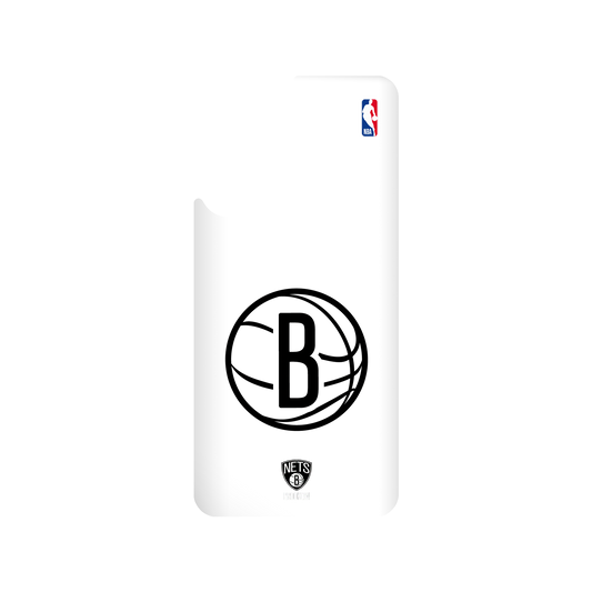 Xiaomi 11T Pro 犀牛盾SolidSuit聯名設計款防摔背蓋手機殼 NBA - B&W-布魯克林籃網 Brooklyn Nets B&W - Light