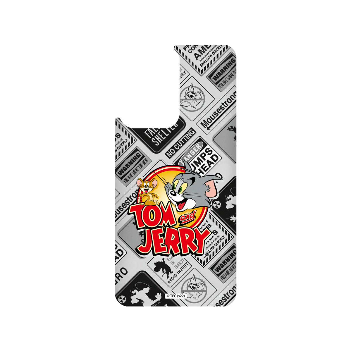 Xiaomi 11T 犀牛盾SolidSuit防摔背蓋手機殼 Tom and Jerry - 貼紙系列 - 復古LOGO