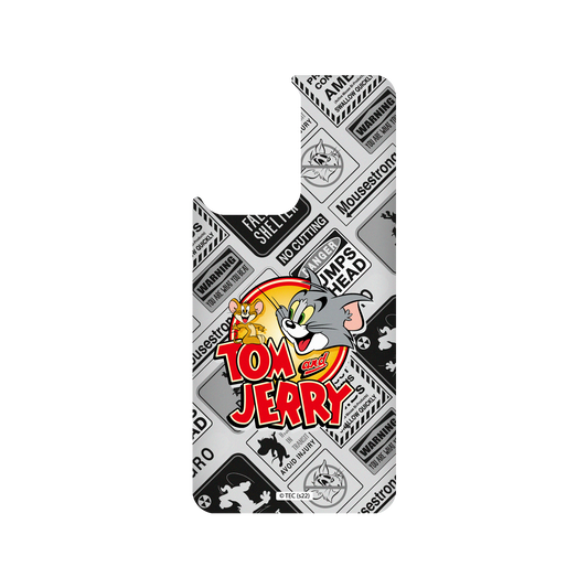 Xiaomi 11T 犀牛盾SolidSuit防摔背蓋手機殼 Tom and Jerry - 貼紙系列 - 復古LOGO