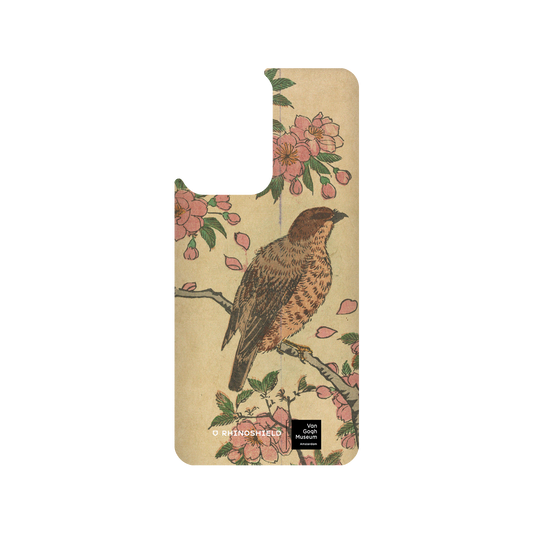 RHINOSHIELD X Van Gogh Museum  SolidSuit Xiaomi 11T Case - Cherry Blossoms and Shrike - Utagawa Hiroshige III