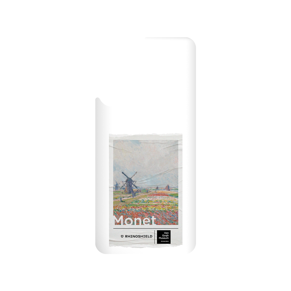 RHINOSHIELD X Van Gogh Museum  SolidSuit Xiaomi 11T Pro Case - Tulip Fields and Windmills - Claude Monet