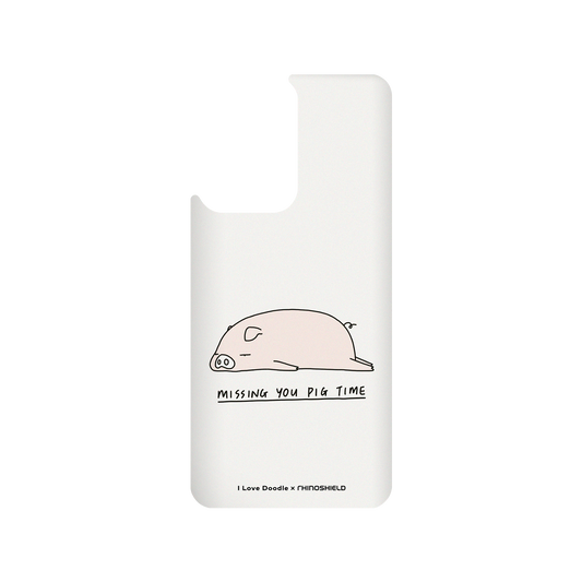 RhinoShield X I Love Doodle SolidSuit Xiaomi 11T Pro Case - Missing You Pig Time