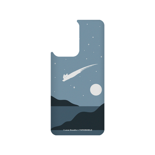 RhinoShield X I Love Doodle SolidSuit Xiaomi 11T Pro Case - Cat Landscape - Meteor