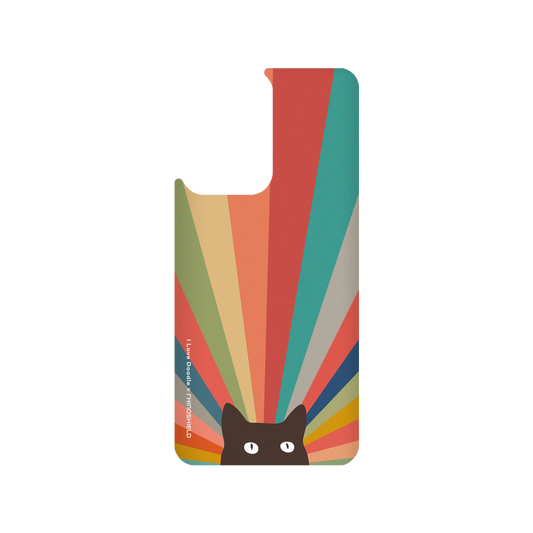 RhinoShield X I Love Doodle SolidSuit Xiaomi 11T Case - Cat Landscape - Imagination