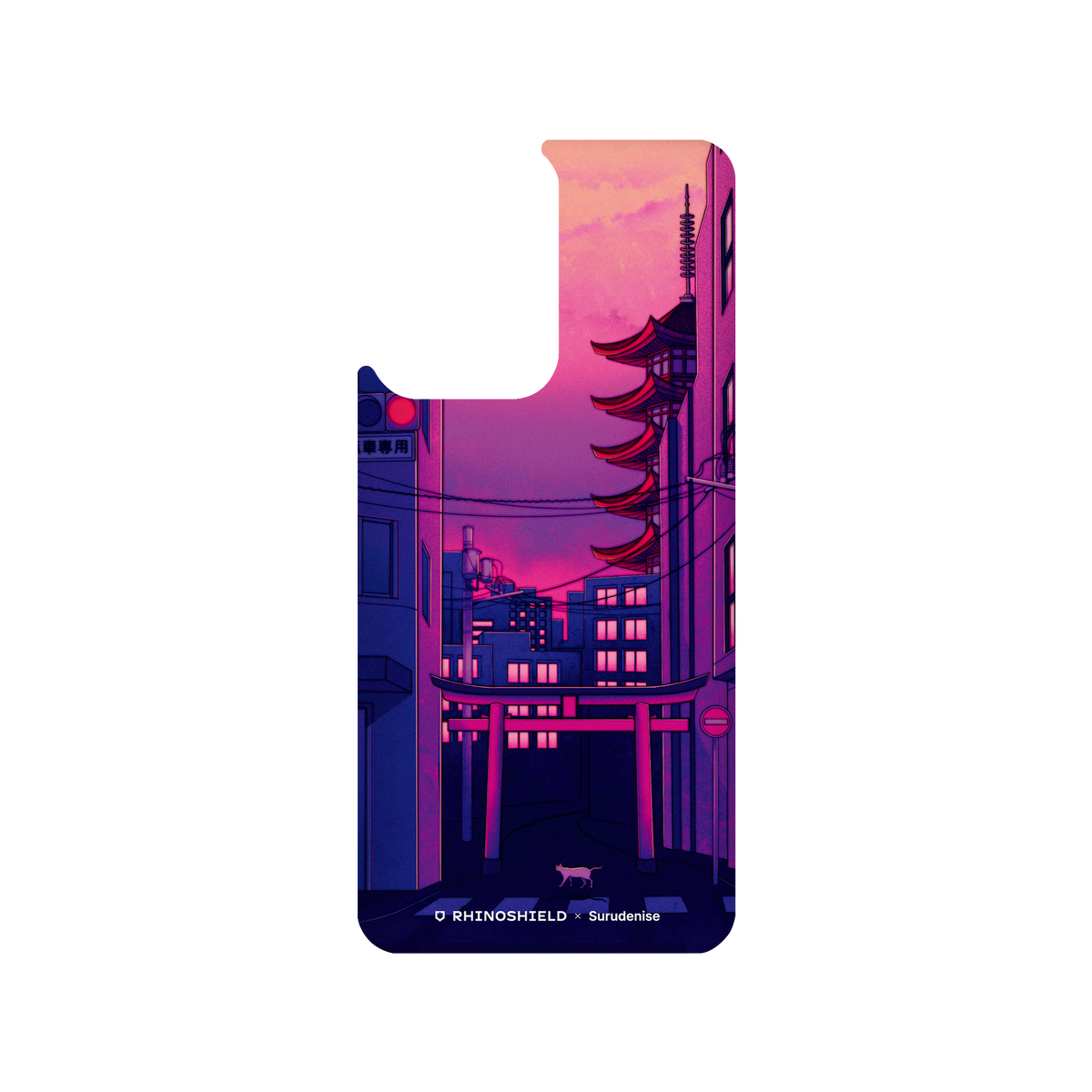 RhinoShield X Surudenise SolidSuit Xiaomi 11T Pro Case - Tokyo Day