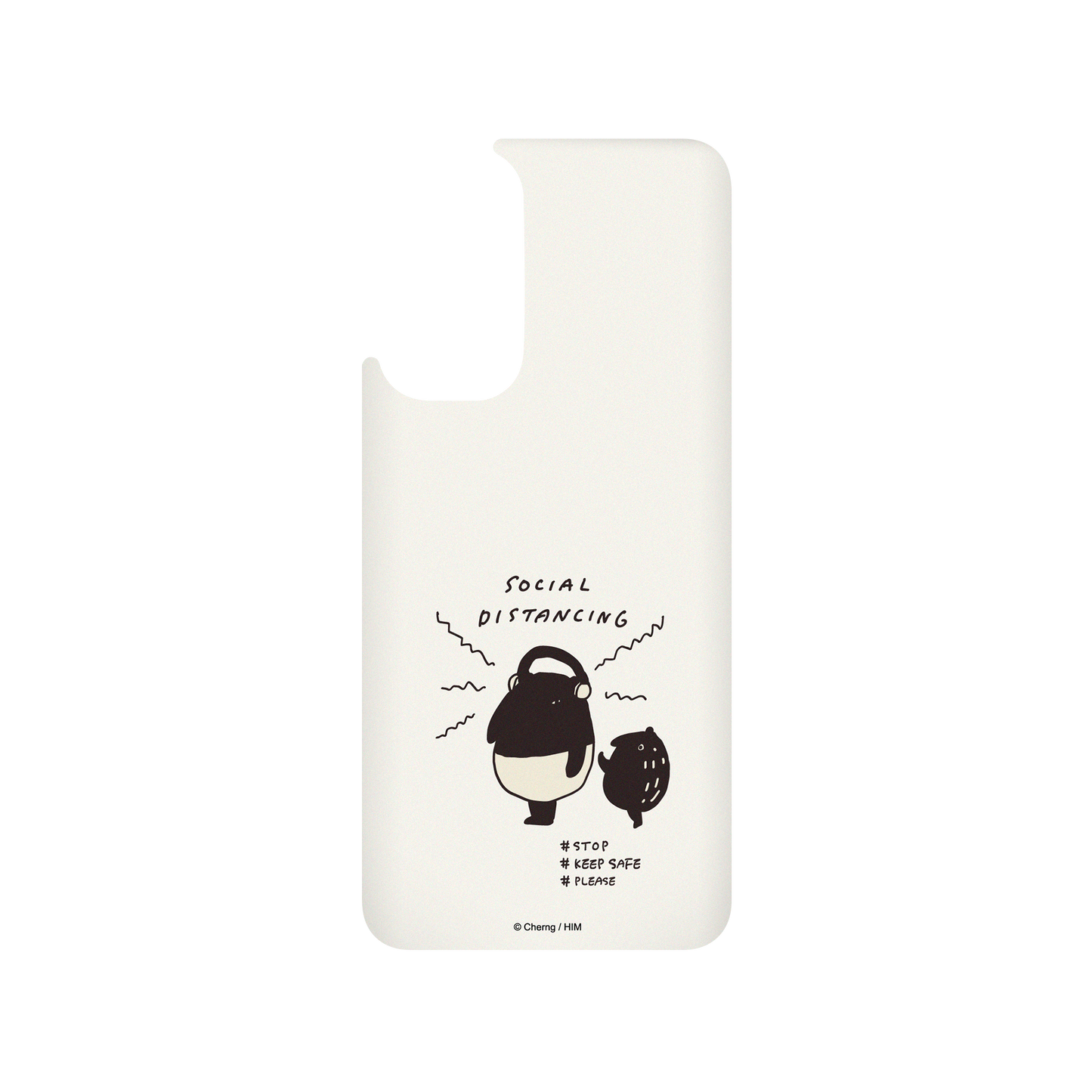 RHINOSHIELD X LAIMO SolidSuit Redmi Note 11 (4G Global) Case - SOCIAL DISTANCING