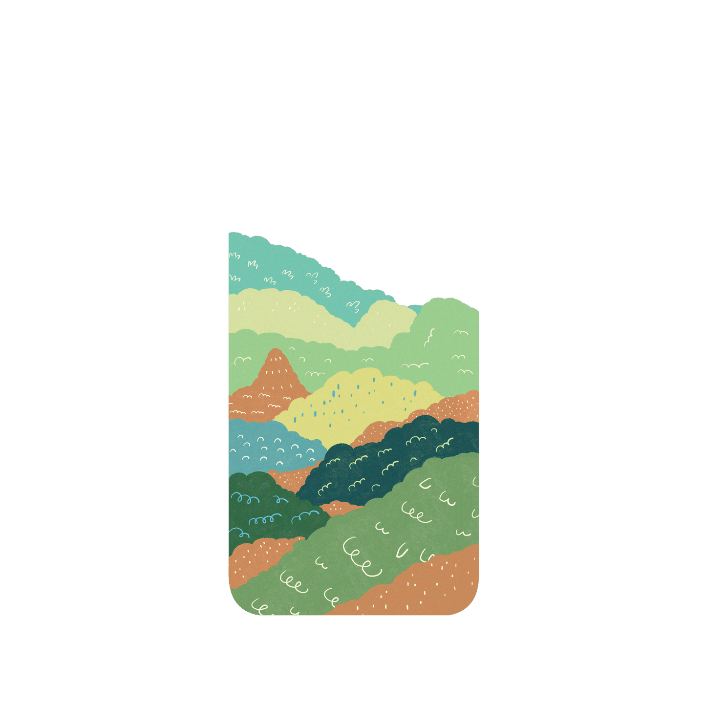 RhinoShield SolidSuit iPhone XS Case: Original Designs - Warm Forest