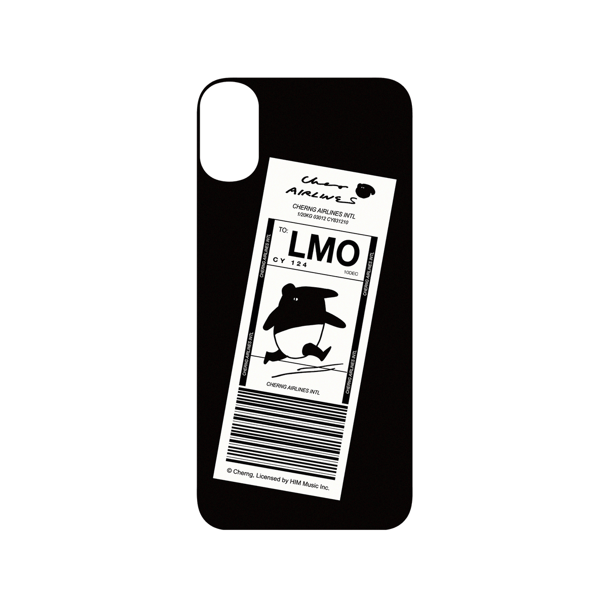 RhinoShield X LAIMO SolidSuit iPhone X Case - Laimo Limited Edition - Travel Tag