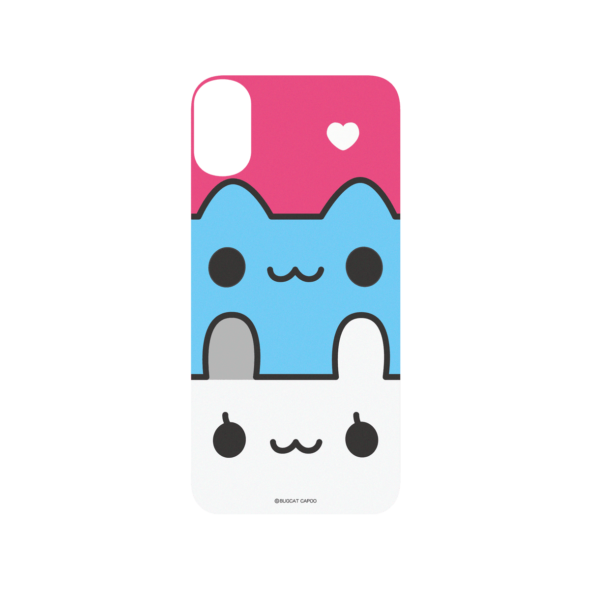 RhinoShield X BUGCAT CAPOO SolidSuit iPhone X Case - Capoo Rabbit Jenga
