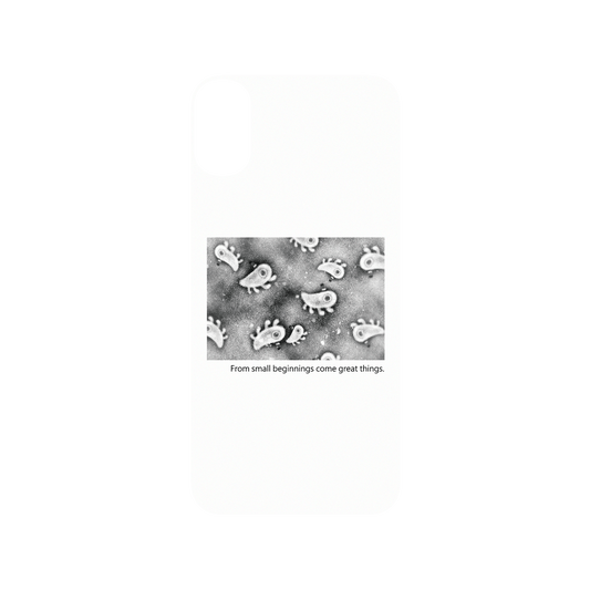 RHINOSHIELD X Incrediville  SolidSuit iPhone XS Case - Microscopic Observation - White