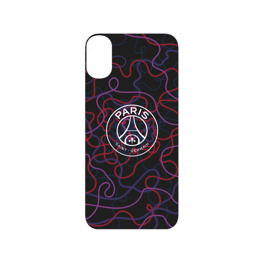 RHINOSHIELD X PSG SolidSuit iPhone X Case - Paris Saint-Germain Neon Logo
