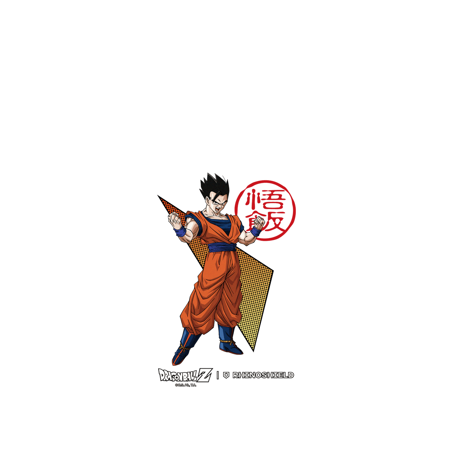 RhinoShield X Dragon Ball Z SolidSuit iPhone X Case - Ultimate Gohan