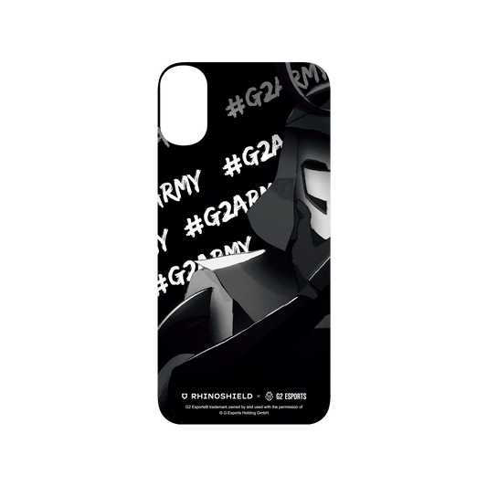 RhinoShield X G2 Esports SolidSuit iPhone X Case - #G2ARMY - Samurai