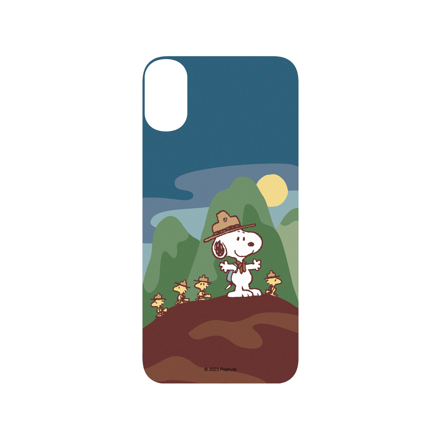 RhinoShield X Snoopy SolidSuit iPhone XS Case - At The Mountain Top