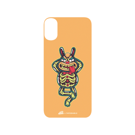 RhinoShield X Lei Melendres SolidSuit iPhone XS Case - Skeleton Rabbit
