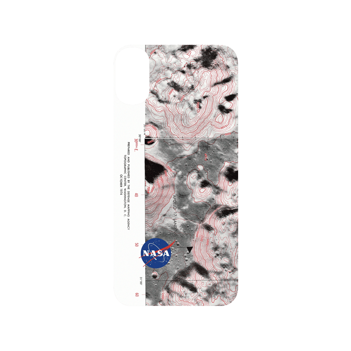 RhinoShield X Cosmos SolidSuit iPhone X Case - Apollo 17 Landing Site