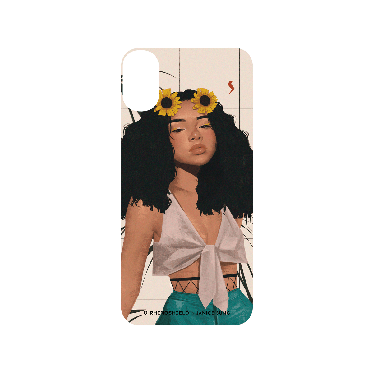 RhinoShield X Janice Sung SolidSuit iPhone XS Case - Bambi