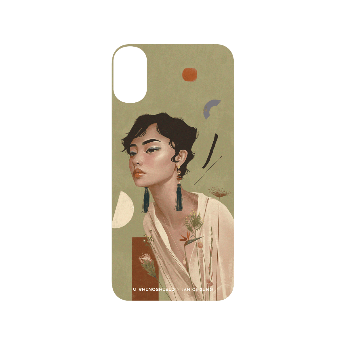 RhinoShield X Janice Sung SolidSuit iPhone XS Case - Manaco
