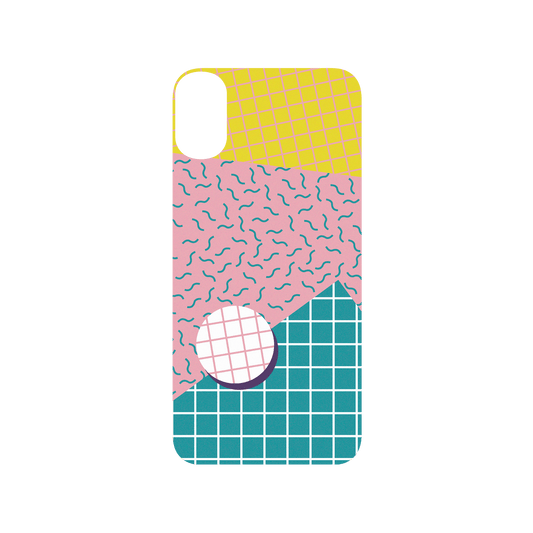 RHINOSHIELD SolidSuit iPhone X Case: Original Designs - Color Block Party