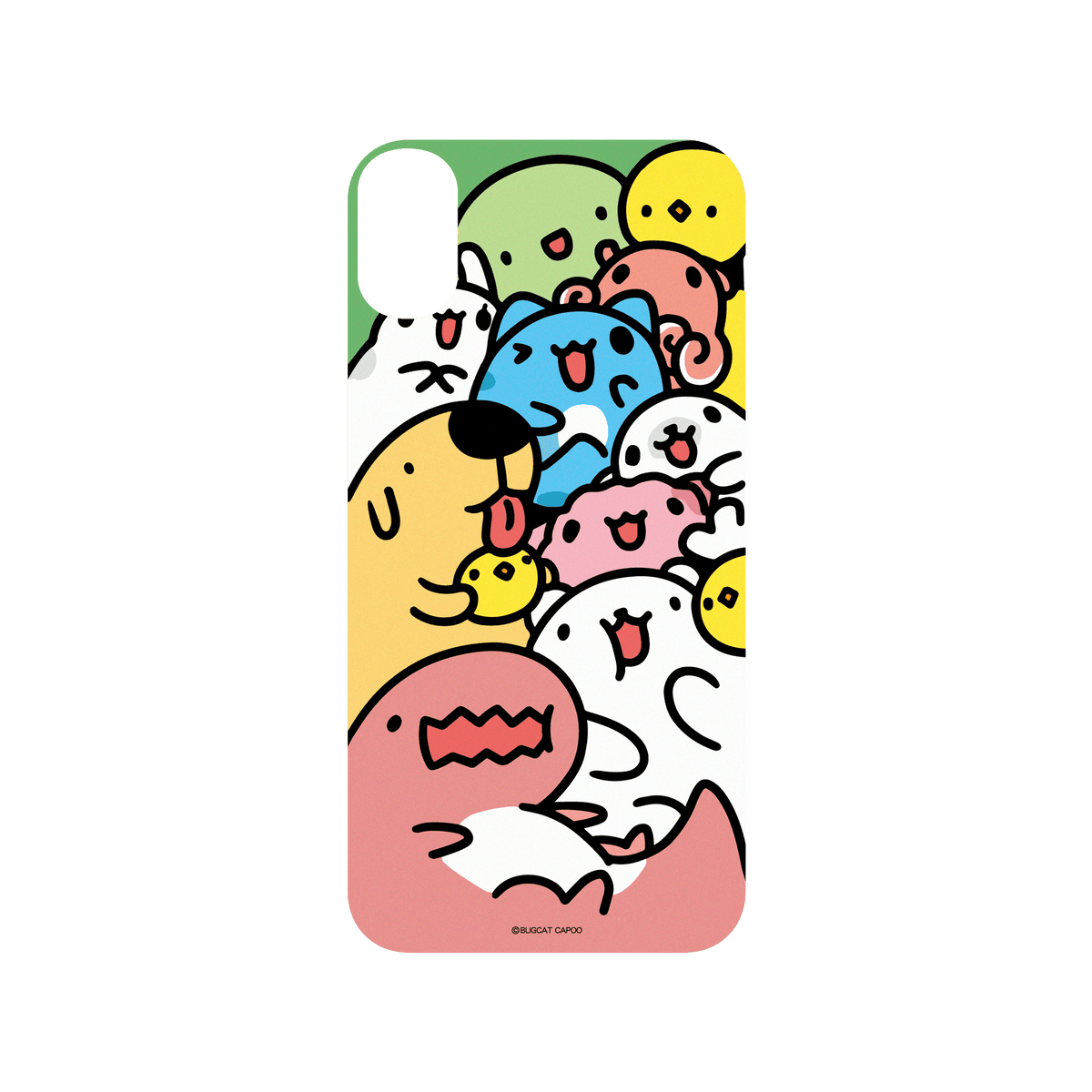 RhinoShield X BUGCAT CAPOO SolidSuit iPhone XR Case - Capoo & Friends