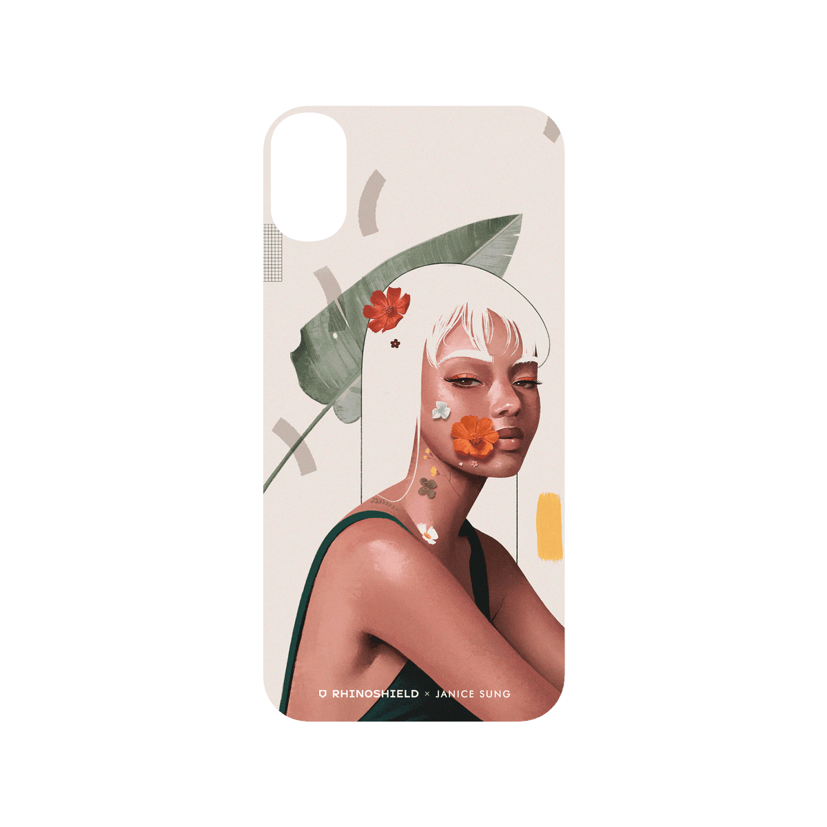 RhinoShield X Janice Sung SolidSuit iPhone XR Case - Fiji