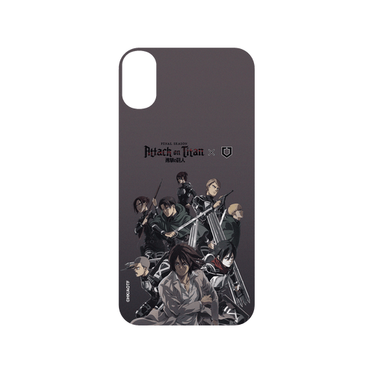 RhinoShield X Attack on Titan SolidSuit iPhone XR Case - Group - Season 4
