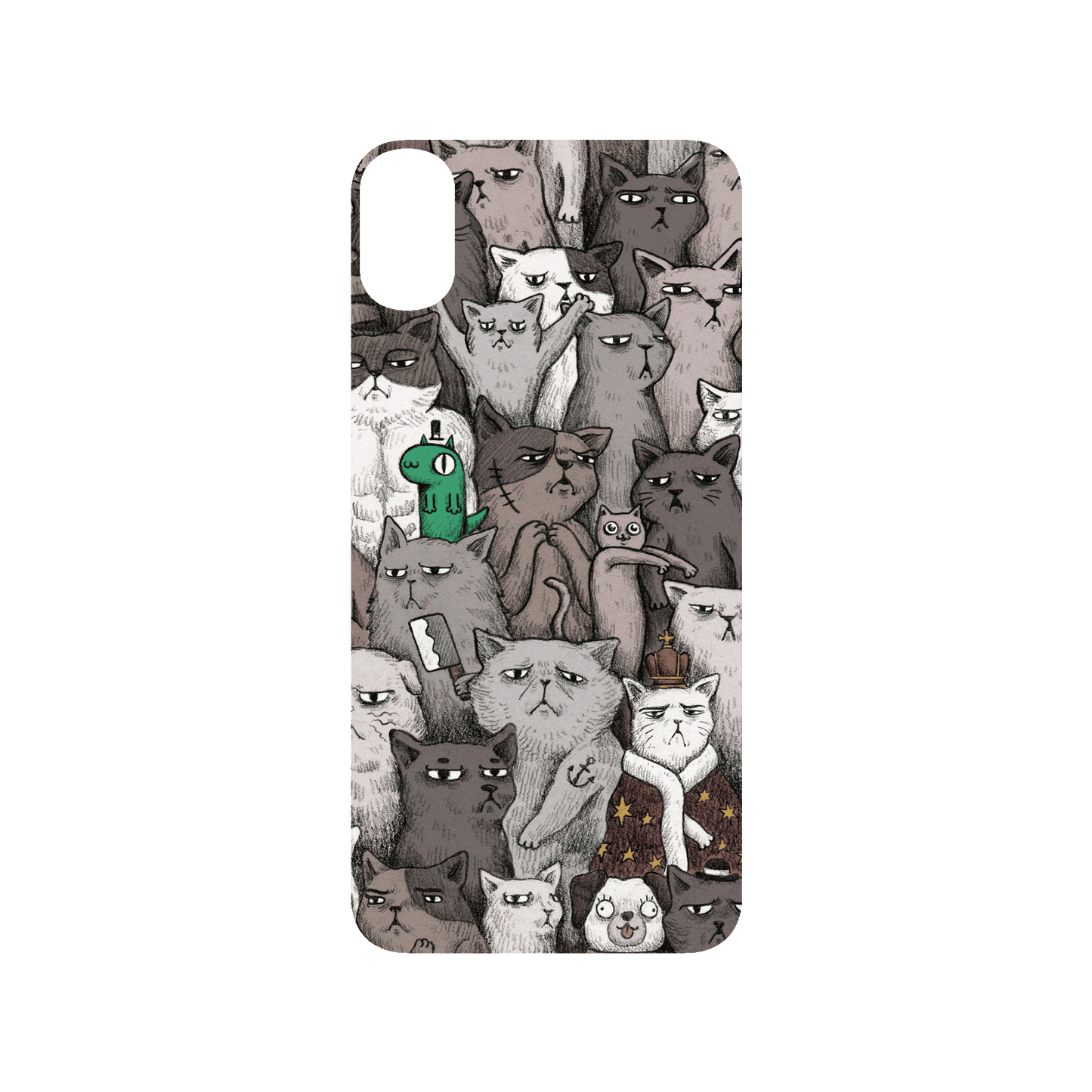 RhinoShield X Incrediville SolidSuit iPhone XS Max Case - Tough Cats