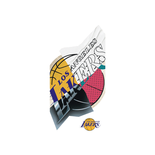 iPhone XS Max 犀牛盾SolidSuit聯名設計款防摔背蓋手機殼 NBA - 拼接系列-洛杉磯湖人 L.A. Lakers - Style Mix