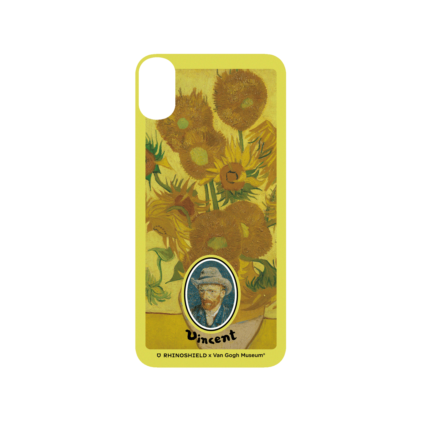 RhinoShield X Van Gogh Museum SolidSuit iPhone XS Max Case - Sunflowers - Frame