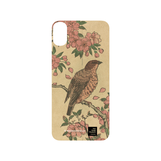 RHINOSHIELD X Van Gogh Museum  SolidSuit iPhone XS Max Case - Cherry Blossoms and Shrike - Utagawa Hiroshige III