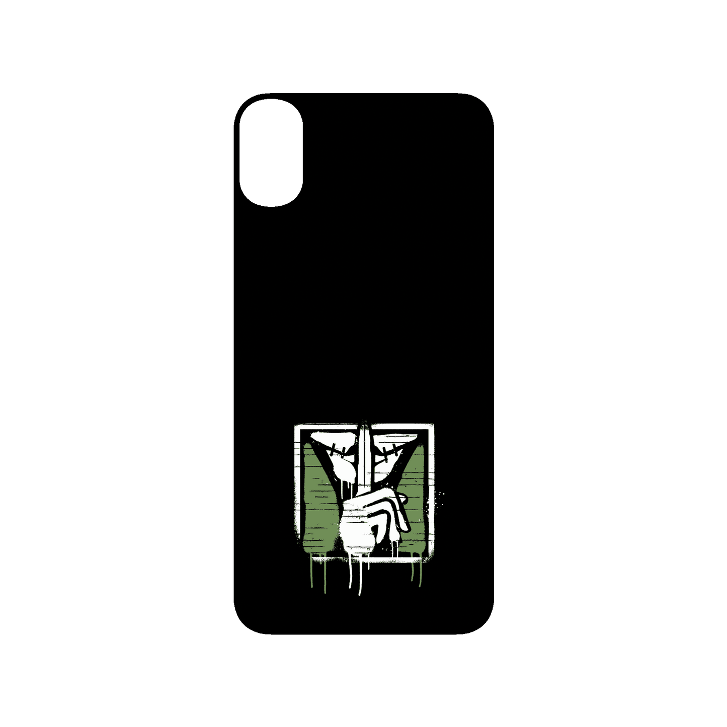 RhinoShield X 6: Siege SolidSuit iPhone XS Max Case - Logo - Caveira